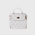 Backpack Leather Bag White