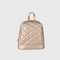 Backpack Leather Bag Gold