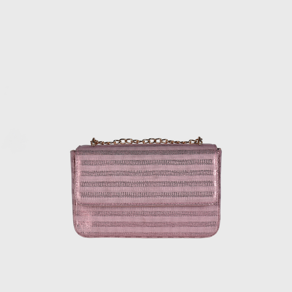 Basic Light pink Leather Shoulder Bag