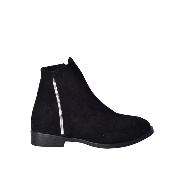 Simple Leather Ankle Boots