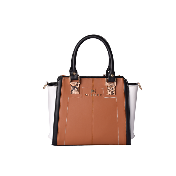 Classic Leather Handbag With Details