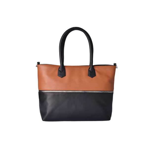 Leather Handbag with Details