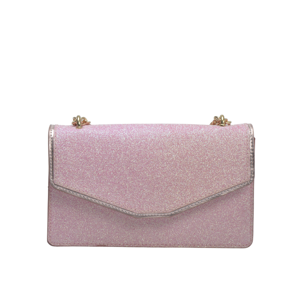 Light pink Simple Leather Clutch