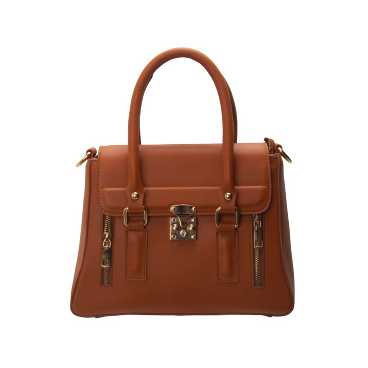 Havan Leather Handbag With Details - Melouk