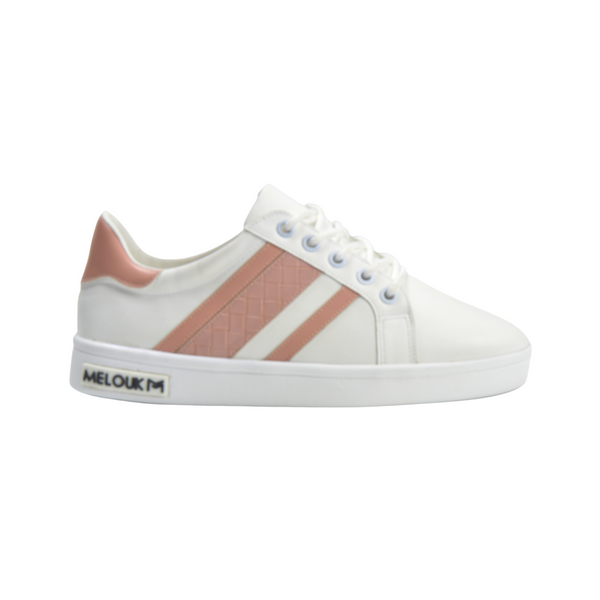 Light Pink Strappy Sneakers - Melouk