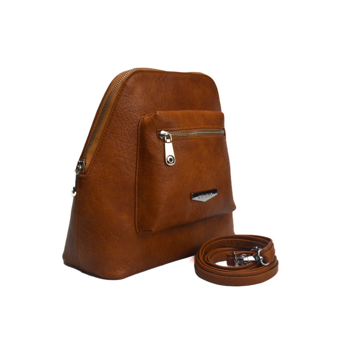 Havan Leather Backpack with Pocket - Melouk